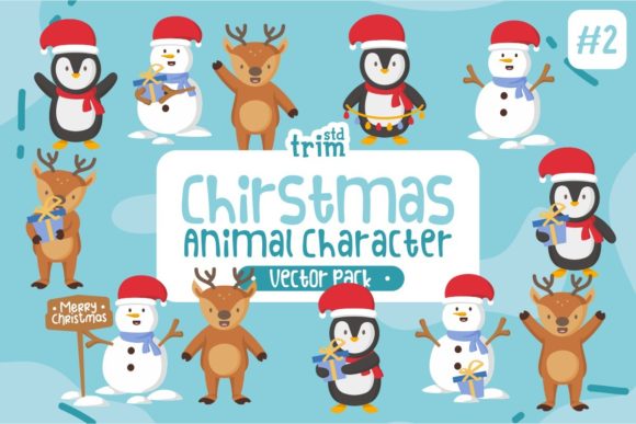 Christmas Animal Character Pack Review