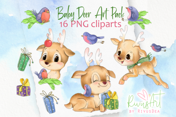 Christmas Deer Sublimation Design Bundle Review