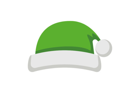 Christmas Green Hat Vector Illustration Review