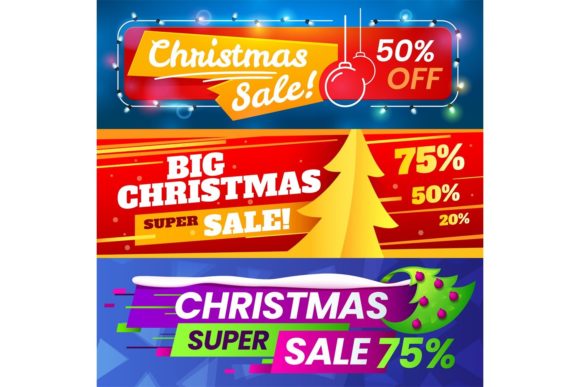 Christmas Sale Banners Embroidery Design Review