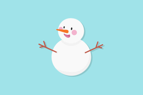 Christmas Snowman Illustration Review