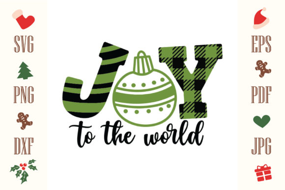 Joy CHRISTMAS SVG - JINGLE BELL Illustrations
