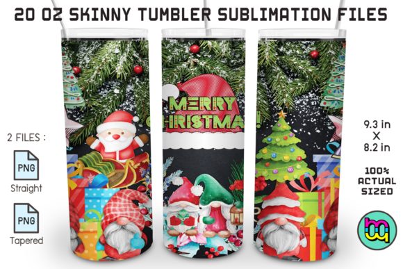 Merry Christmas Tumbler Gnome Festive Embroidery Review
