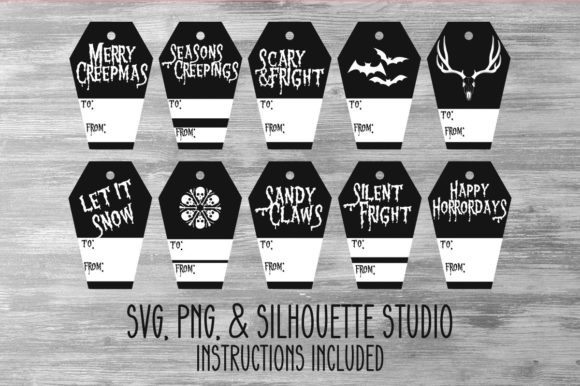 Merry Creepmas Tags - Christmas Tags